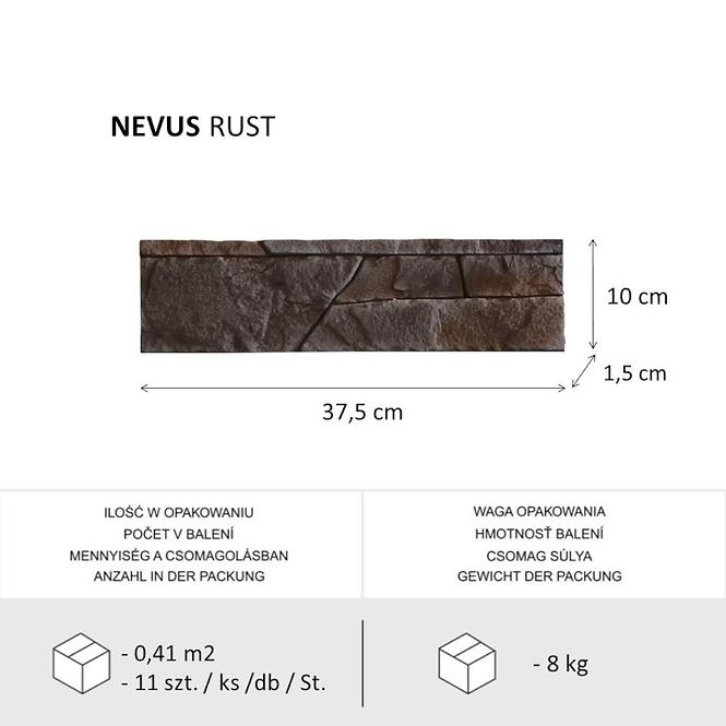 Kámen Nevus rust bal=0,41m2