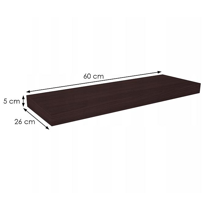 Policka Kate 60cm Wenge