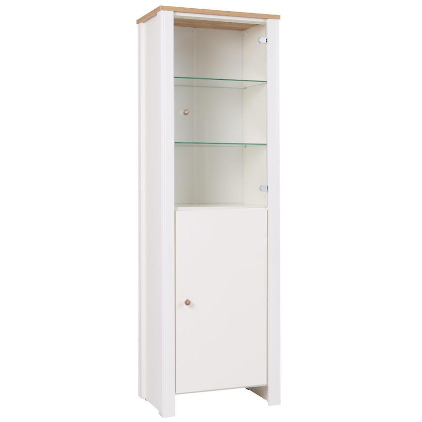 Vitrine Berg 65cm Crem/Dub Zlatý P