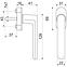Okenní klička RHW.TIKTAK.F9016,4