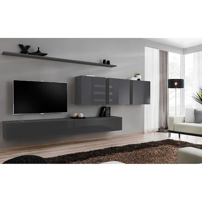 Tv Stolek Wisząca Switch SW2 Grafit