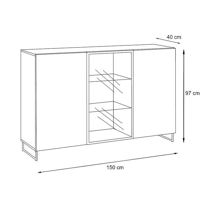 Komoda Plank Canion Manor Wood Cw Pn Sb