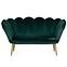 Sofa Tristan Bluvel 78/zlate,2