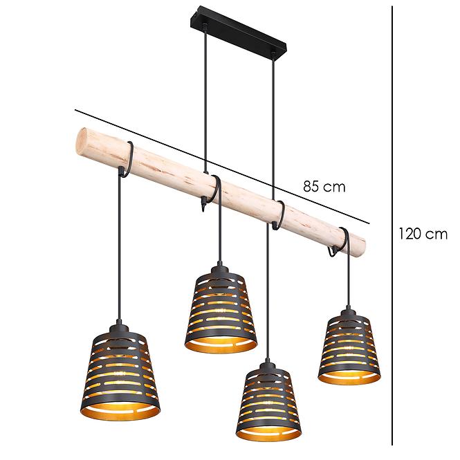 Svitidlo 15451-4H Wood Lw4