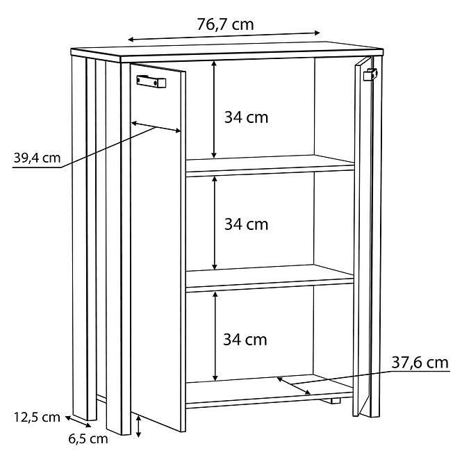 Komoda SYMMACH 2D CLFR325-C546