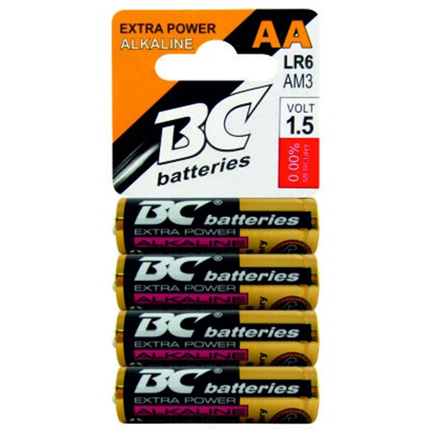 Baterie AA alkalická tužková 1,5V BCLR6 4Ks