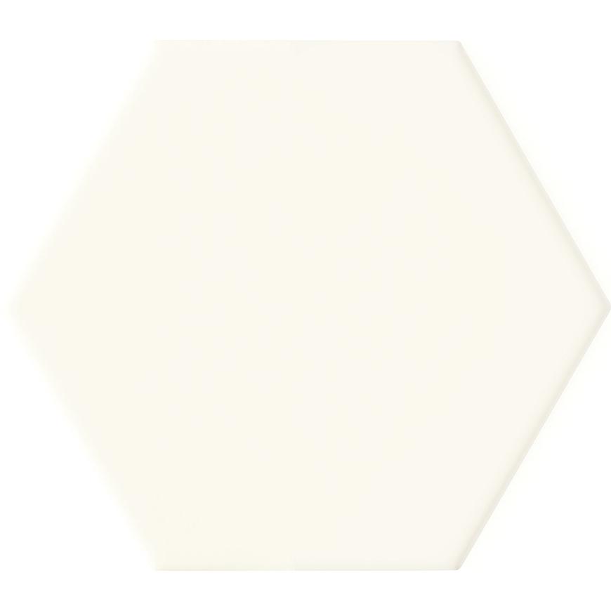 Nástěnný obklad Burano White Hex 11/12,5