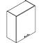 Kuchyňská Skříňka Denis W60su Alu bílý puntík,2