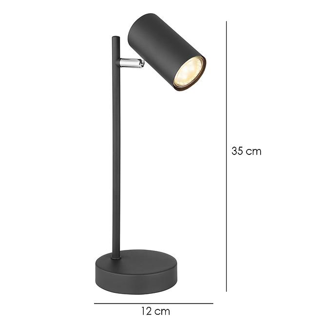 Stolní lampa Černá 57910TB LB1