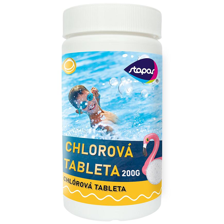 STAPAR Chlórové tablety 200g, 1 kg