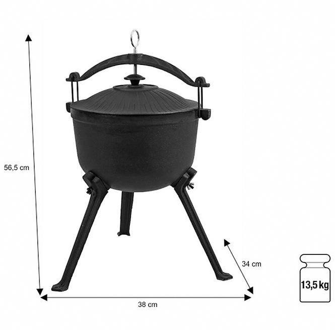 Myslivecký kotlík7,5 L 19906