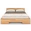 Dřevěná buková postel Skandica Spectrum Nízký 120x200 Přírodní,2