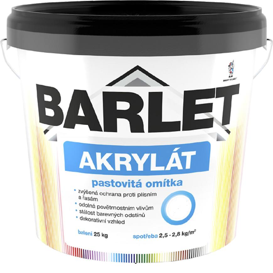 Barlet akrylát zrnitá omítka 1,5mm 25kg 3414