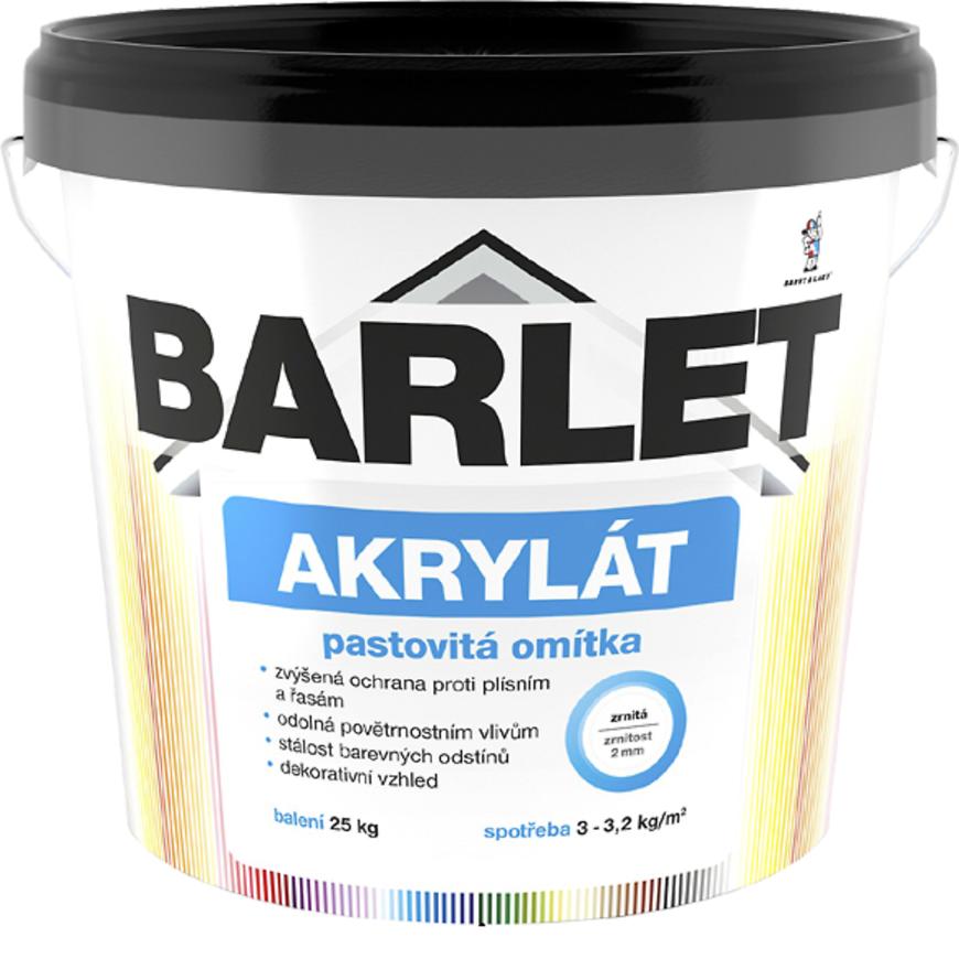 Barlet akrylát zrnitá omítka 2mm 25kg 1111