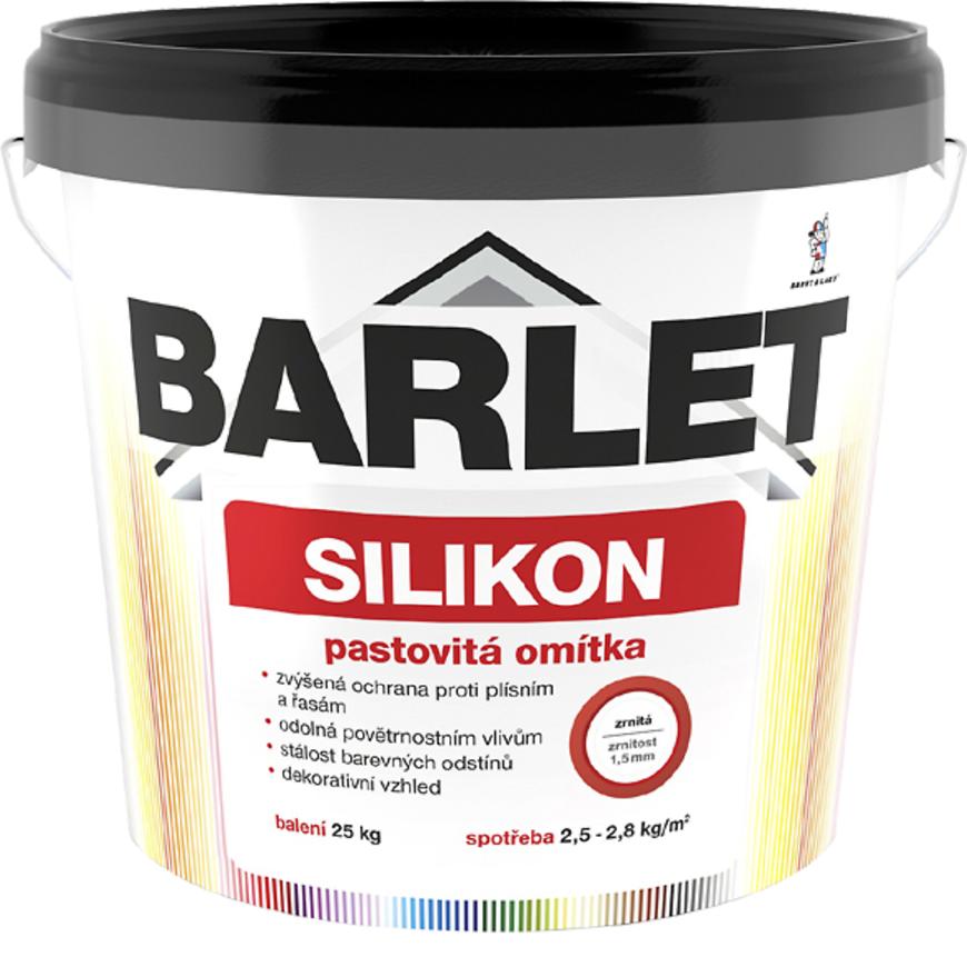 Barlet silikon zrnitá omítka 1,5mm 25kg 2414