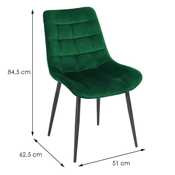 Židle Ottava 80097h-V15 dark green