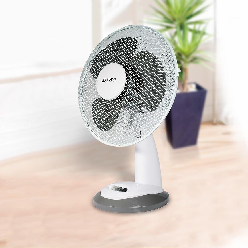 Ventilatorstolny 12” VO0024 bílý