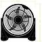 Stolní ventilátor kov 9,5” VO0023 Chrom,3