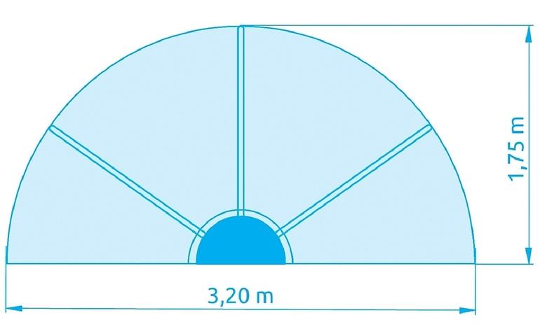 Zastřešení bazénů MARIMEX 3.05 m