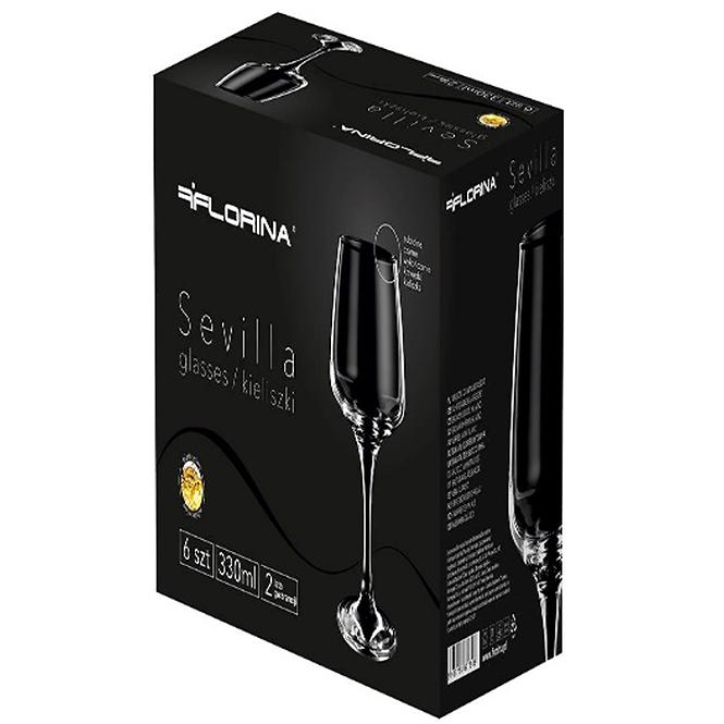 Skleničky Sevilla na bílé víno 330ml 6szt 3K7756