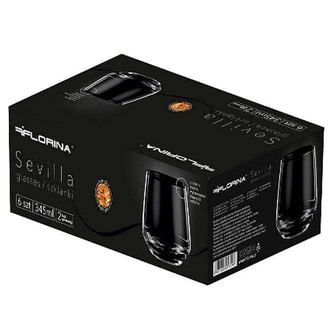 Sklenička na whisky Sevilla 345ml 6KS