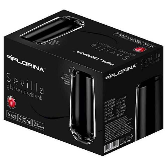 Sklenička Sevilla Long Drink 480ml 6KS