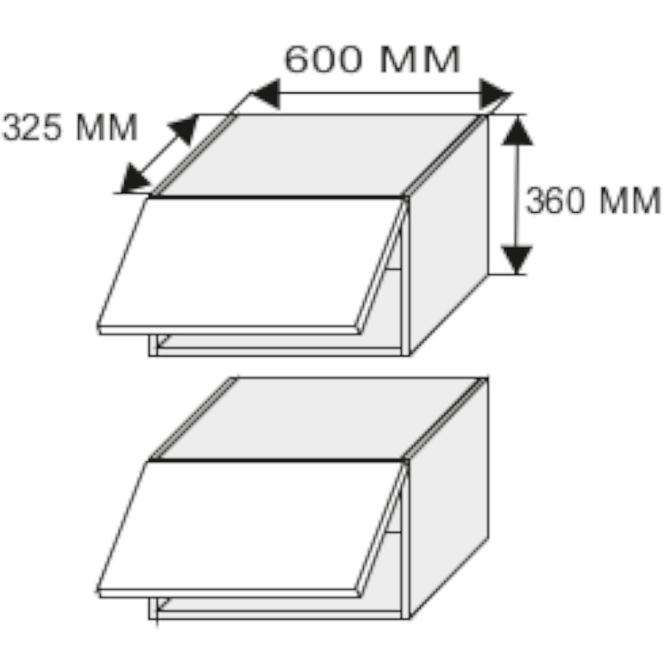 Kuchyňská Skříňka Essen grey W4b/6