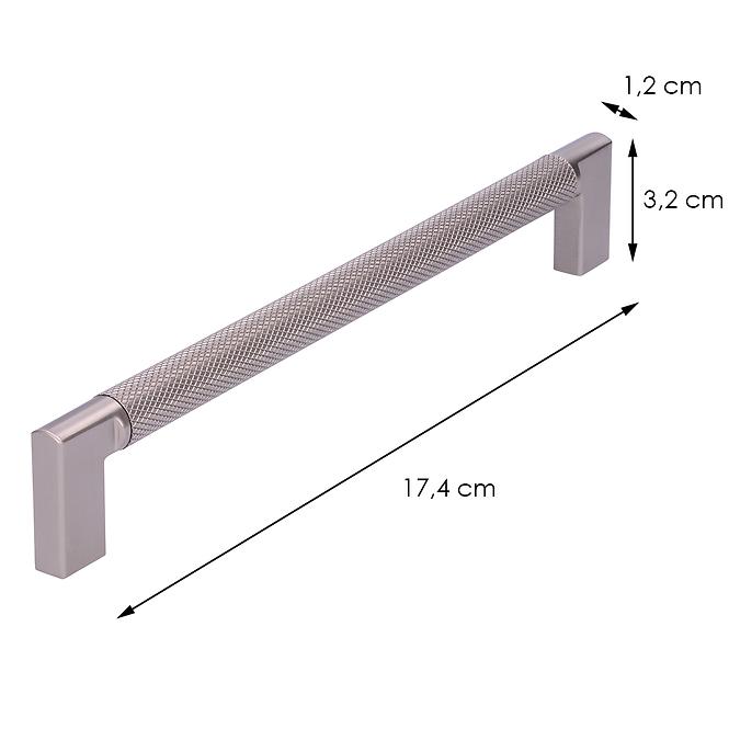 Úchytka Ocel 2457-Zn27 R160