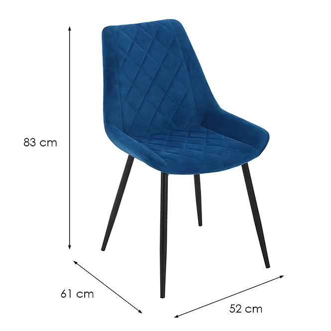 Židle Vancouver 80097b-A Dark Blue