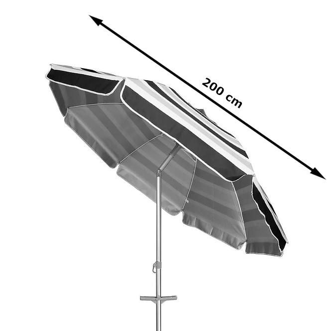 Zahradní slunečník 200 cm, modrý