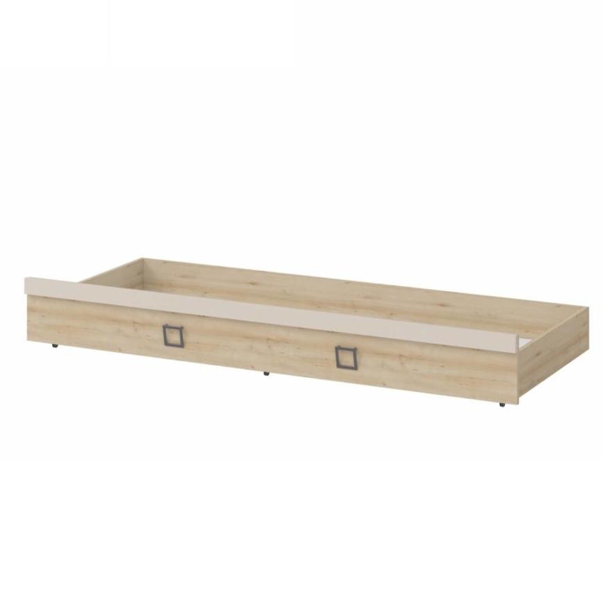 Zásuvka pod postel Kiki FK80-BK/KI-01 beech/sand