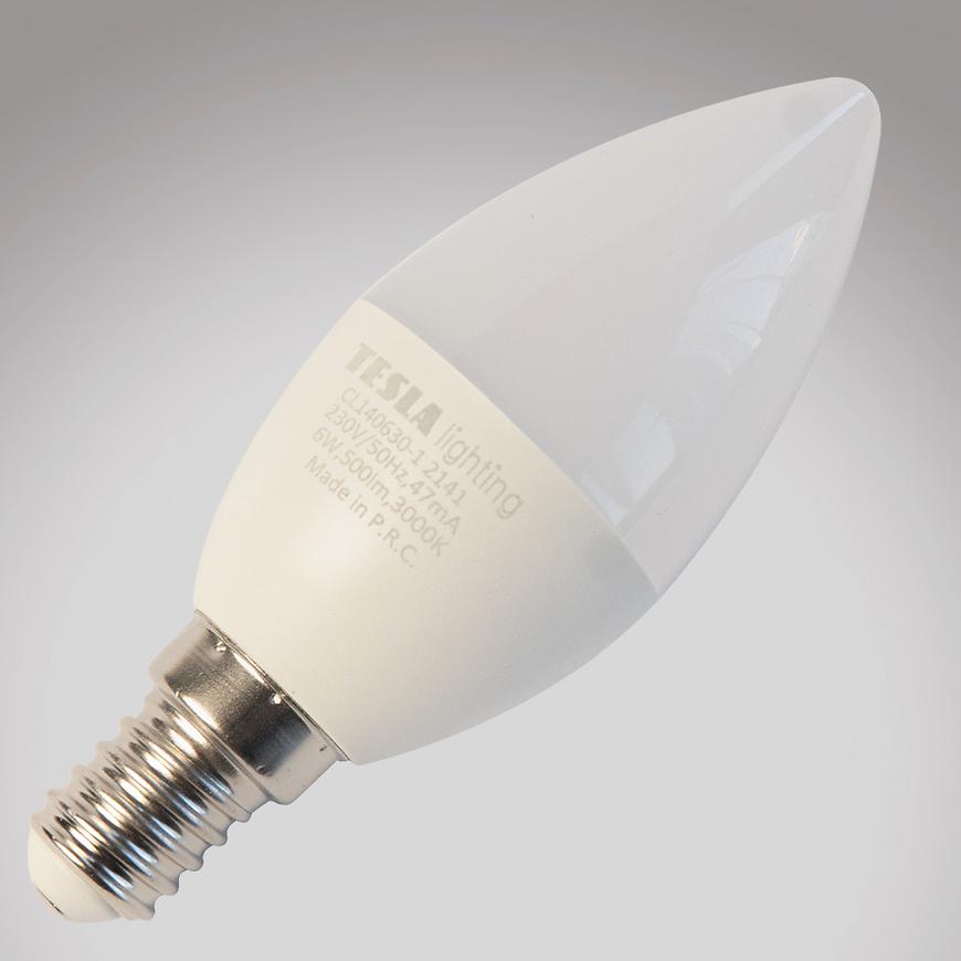 LED žárovka Candle svíčka 6W E14 3000K