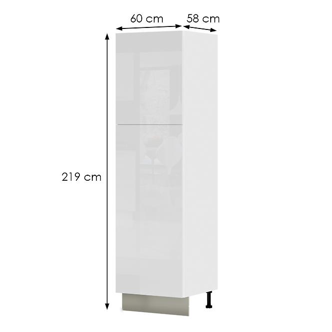 Kuchyňská skříňka Infinity K21-60-2KF/5 Crystal White