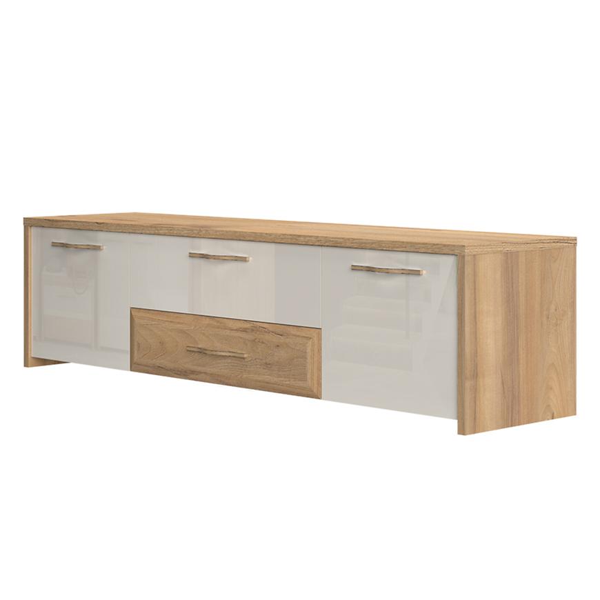 Tv Stolek Gala TV184-2K2F/GL pacific walnut/beige