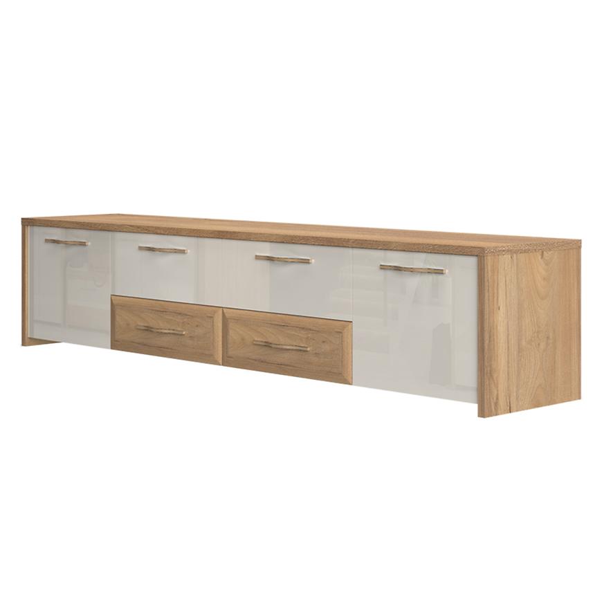 Tv Stolek Gala TV220-2K4F/GL pacific walnut/beige