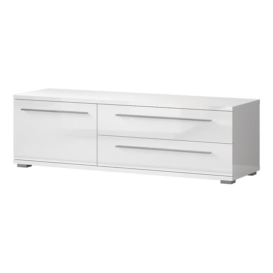 Tv Stolek Piano TV150-1K2F/PN-70/KA/70 crystal white