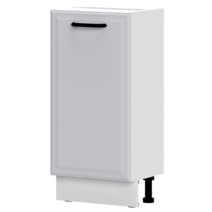 Kuchyňská skříňka Evia r3-40-1k/4 pearl grey matná