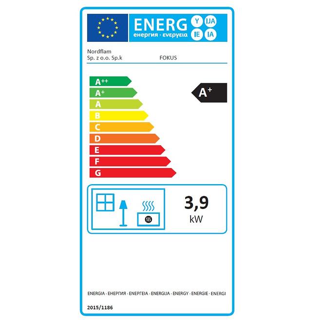 Krbová kamna Eko Fokus 3,9kW