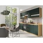 Kuchyňská linka Glamour 260 set C Plus s pracovní deskou green