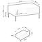 Konferenční Stolek Nova L104 Bílý,5