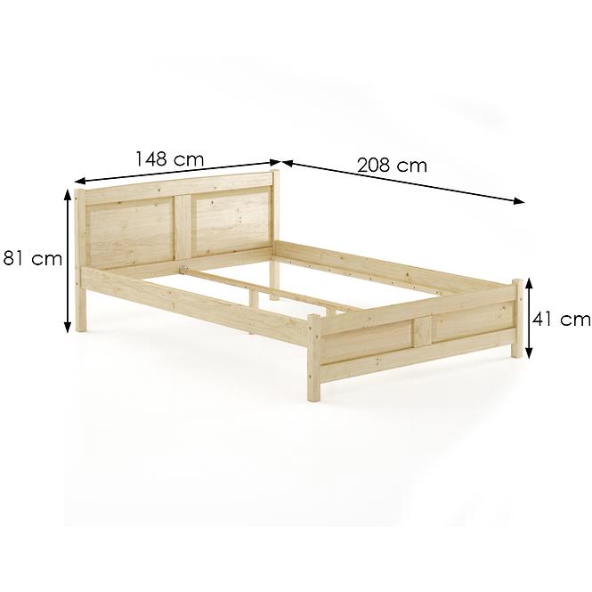 Postel borovicová LK104–140x200 přírodní