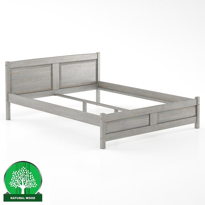 Postel borovicová LK104–160x200 grey