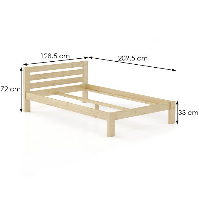 Postel borovicová LK105–120x200 syrová