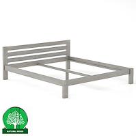 Postel borovicová LK105–200x200 grey