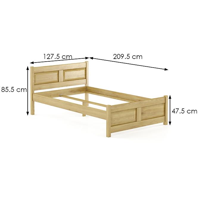 Postel Buk Lk109–120x200 rustikal