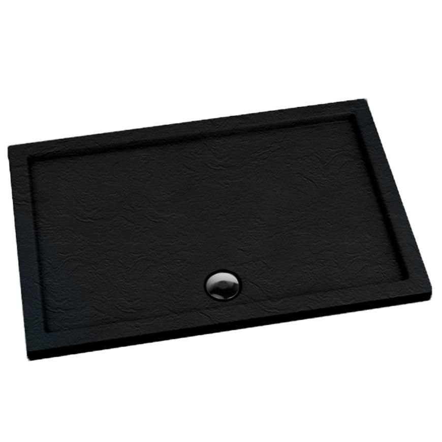 Vanička obdélníková Black Stone 90x120x5 Espera AQM267CST