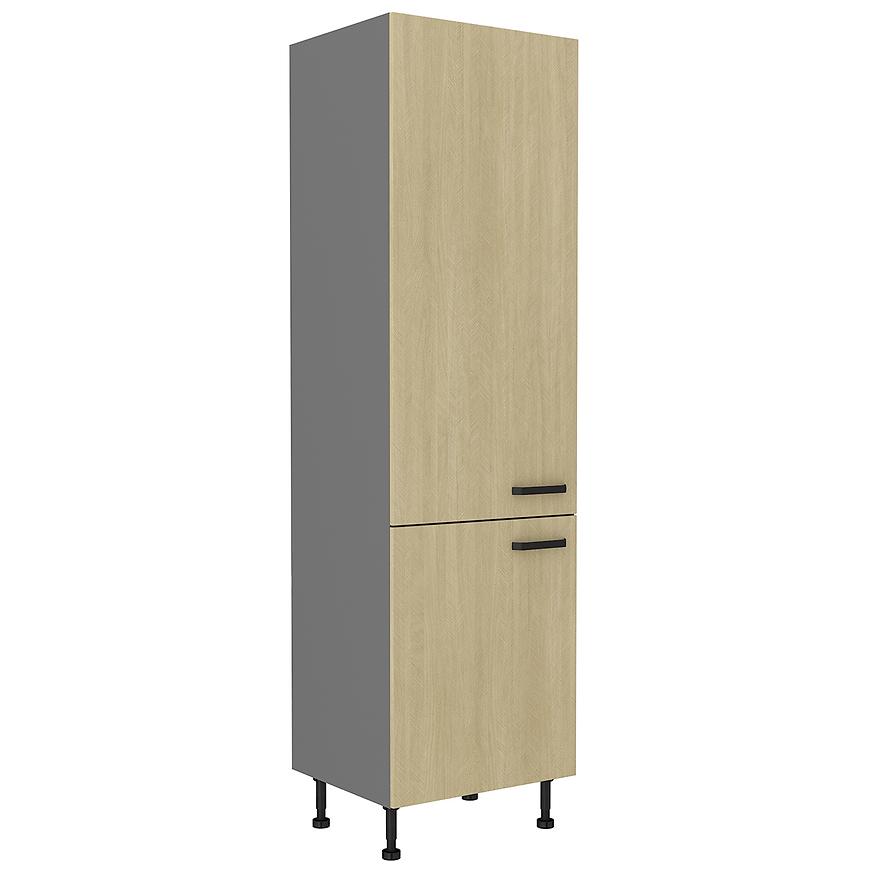 Kuchyňská Skříňka SCANDI jedle/antracit 60dk-215 2f