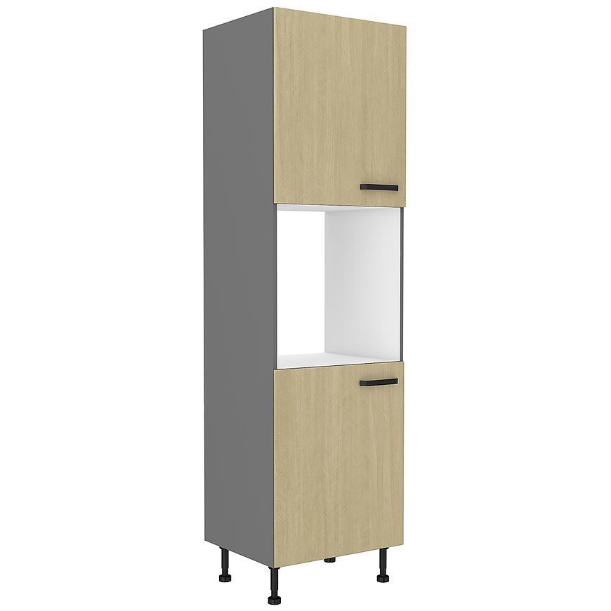 Kuchyňská Skříňka SCANDI jedle/antracit 60dp-215 2f