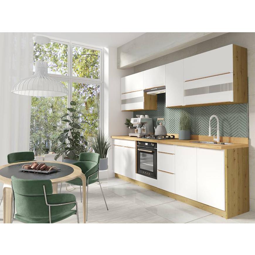 Kuchyňská linka Glamour 260 C Plus s pracovní deskou white