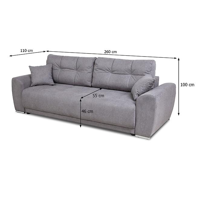 Sofa Paco Rimo 7 šedá